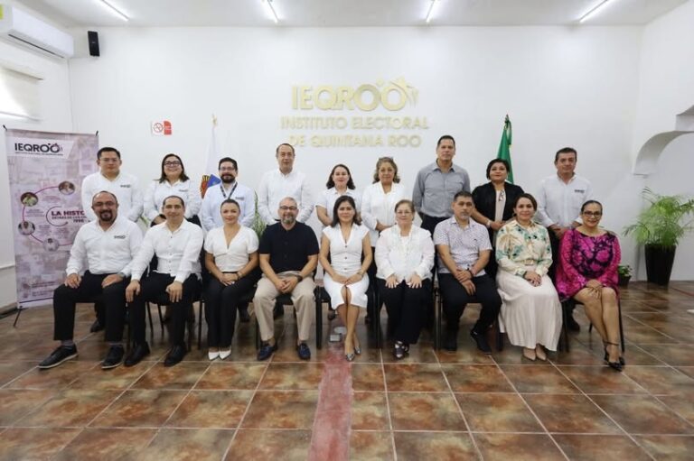 Presidencias del IEQROO comparten experiencias y desafíos en procesos electorales