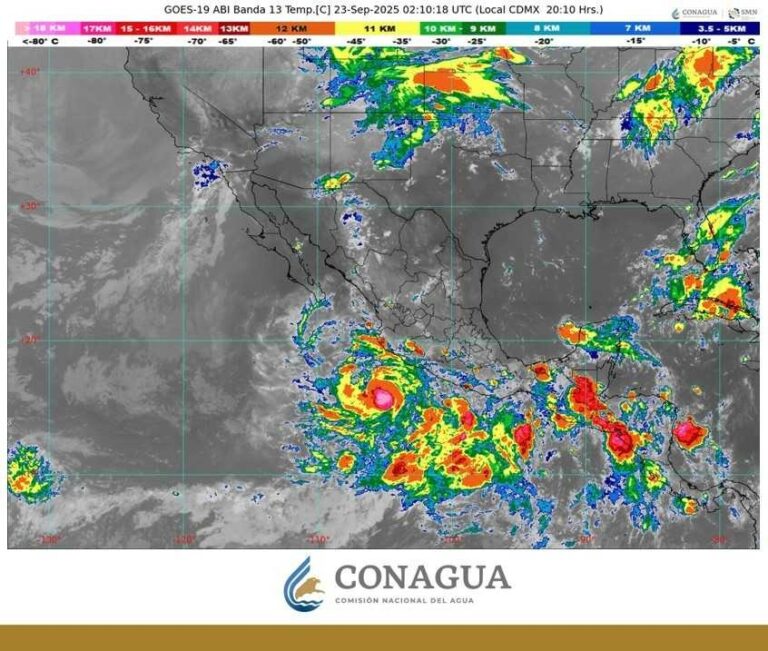 Tormenta tropical Narda amenaza con evolucionar a huracán