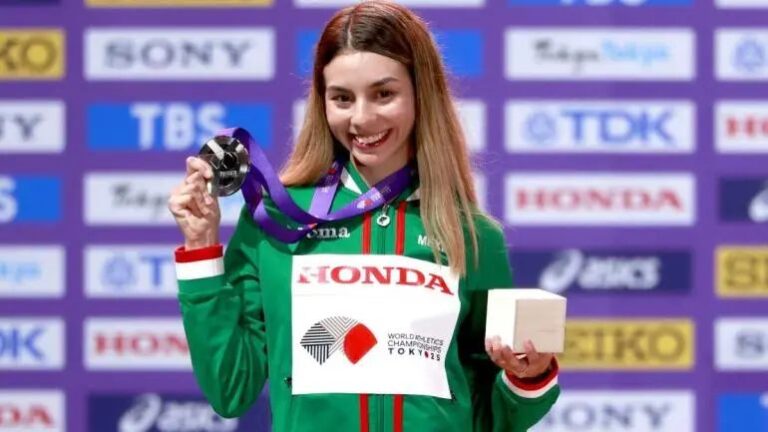 Alegna González rompe récord y conquista medalla de plata mundial en Tokio