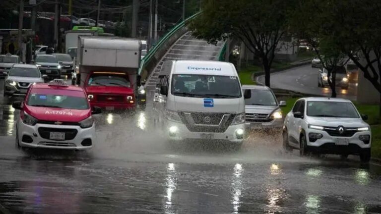 Se esperan lluvias en la CDMX