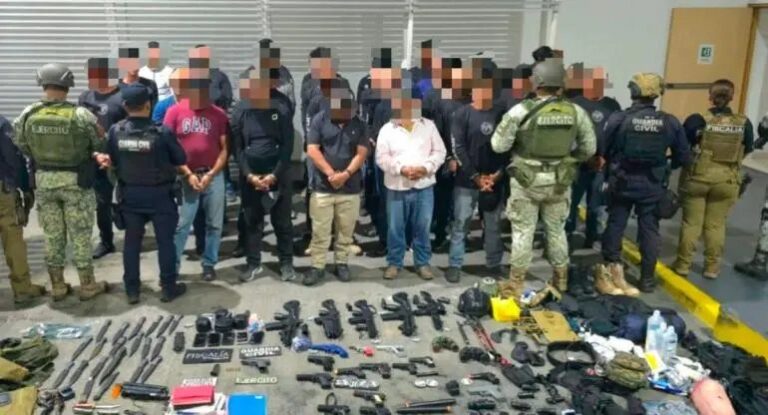 Arrestan a 38 integrantes de la Luz del Mundo en campo de adiestramiento en Michoacán