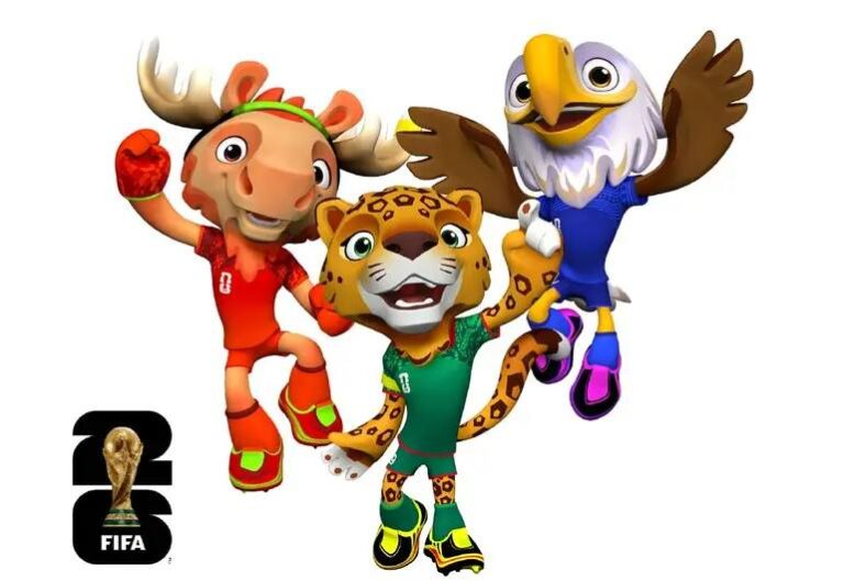 Revelan los rostros de las mascotas del Mundial 2026