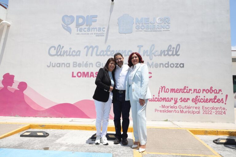 Tecámac dona dos clínicas al ISSSTE e inaugura planteles educativos en el marco del Bicentenario