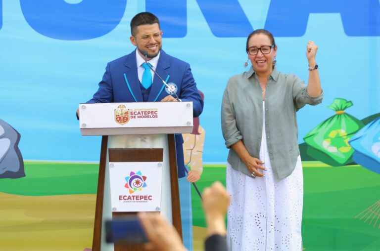 Ecatepec rompe Récord Guinness con 148 mil personas recolectando basura: “¡Sí se pudo!”, afirma Azucena Cisneros