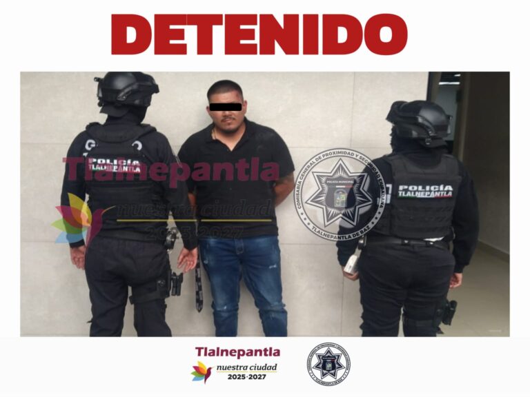 Detienen en Tlalnepantla a tres presuntos secuestradores y liberan a adolescente plagiado