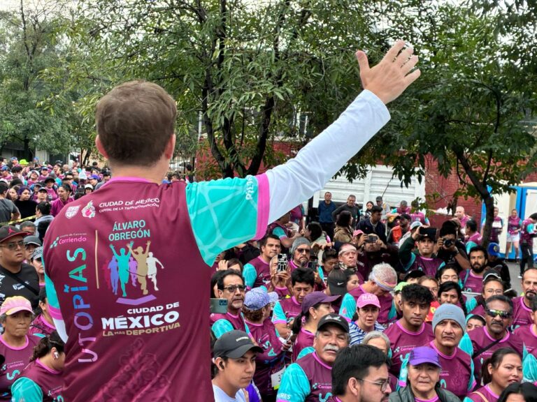Más de 1,500 corredores participan en la Carrera Utopías 4K en Álvaro Obregón