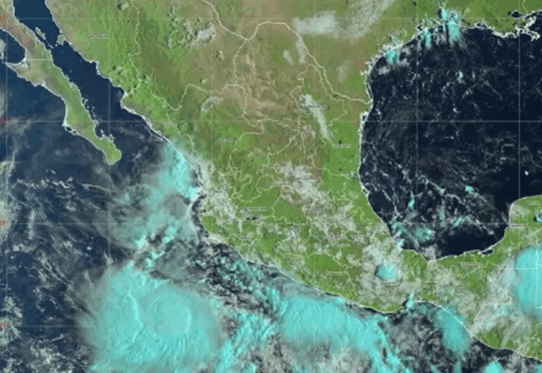 Narda ya es huracán categoría 1; alertan por lluvias y oleaje en el Pacífico