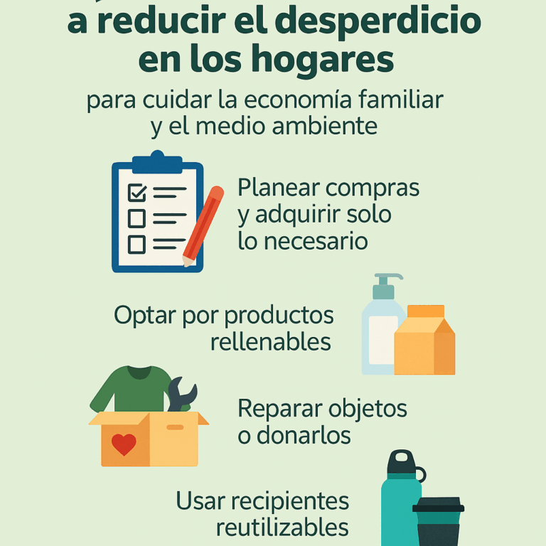 Profeco y Condusef llaman a reducir el desperdicio en los hogares para cuidar la economía familiar y el medio ambiente