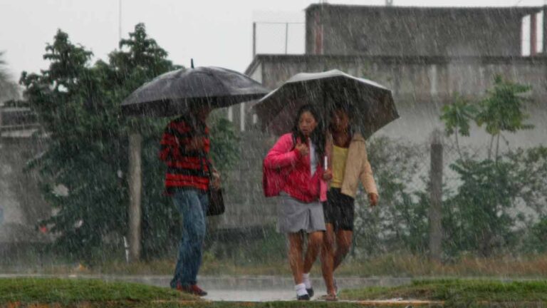 Se esperan lluvias intensas, granizo y ambiente caluroso en el país