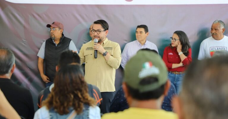 Arrancan obras de rehabilitación en el parque central de La Quebrada