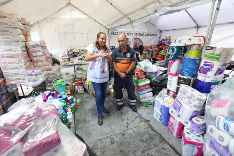 La solidaridad de Venustiano Carranza no tiene fronteras: Evelyn Parra