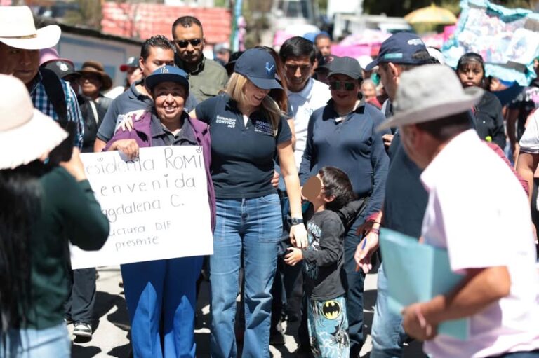 Regresamos a Magdalena Chichicaspa para escuchar y atender a la gente: Romina Contreras