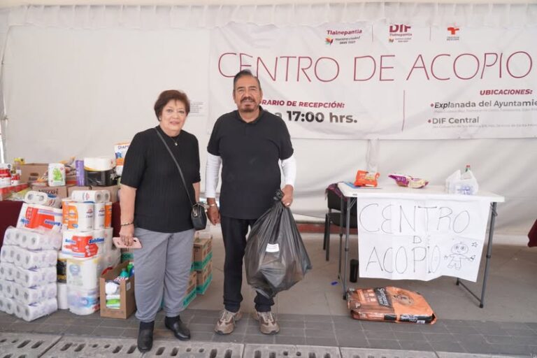 Tlalnepantla abre Centros de Acopio para apoyar a familias afectadas por inundaciones en Veracruz