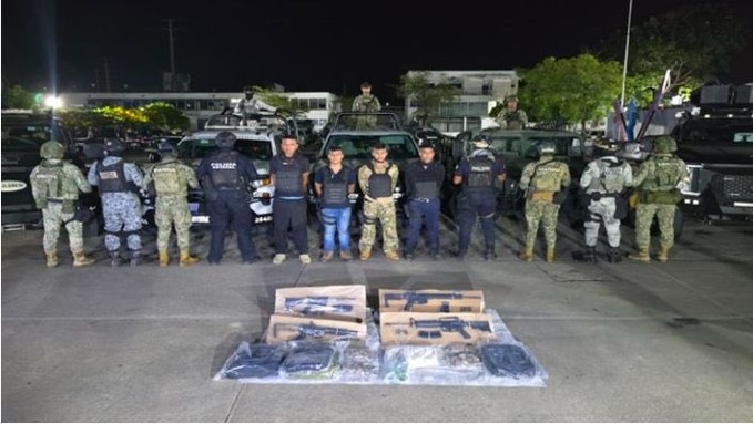 García Harfuch informa la detención de 11 personas por extorsión en BC y Tabasco