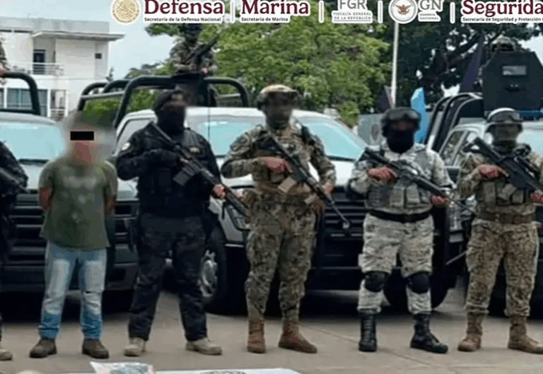 Detienen a ‘El Chuacheneger’, jefe de plaza del CJNG en Tabasco