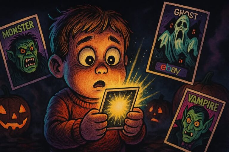 Entre el culto y el escalofrío: las tarjetas “embrujadas” que los fans buscan en eBay