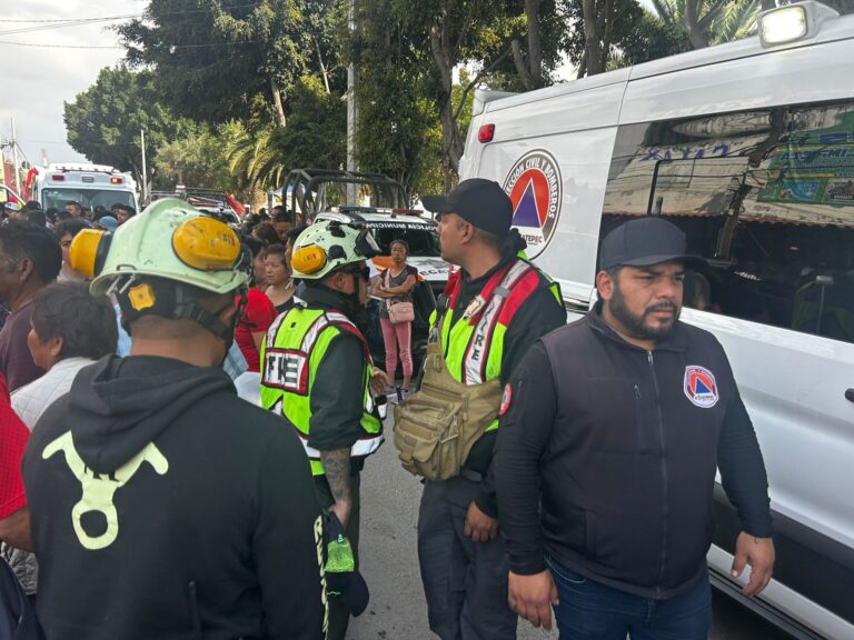Accidente en Ecatepec deja 14 lesionados tras choque de camión de volteo oficial y varias unidades