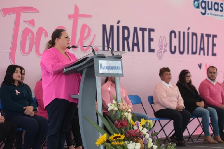 El cáncer de mama no se combate en soledad, sino con prevención y solidaridad: Romina Contreras