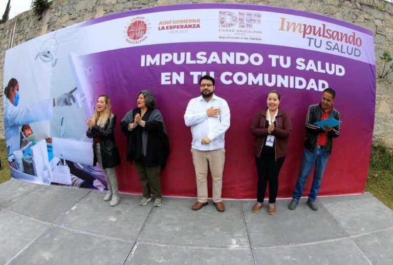 Naucalpan amplía cobertura médica gratuita con programa Impulsando tu Salud