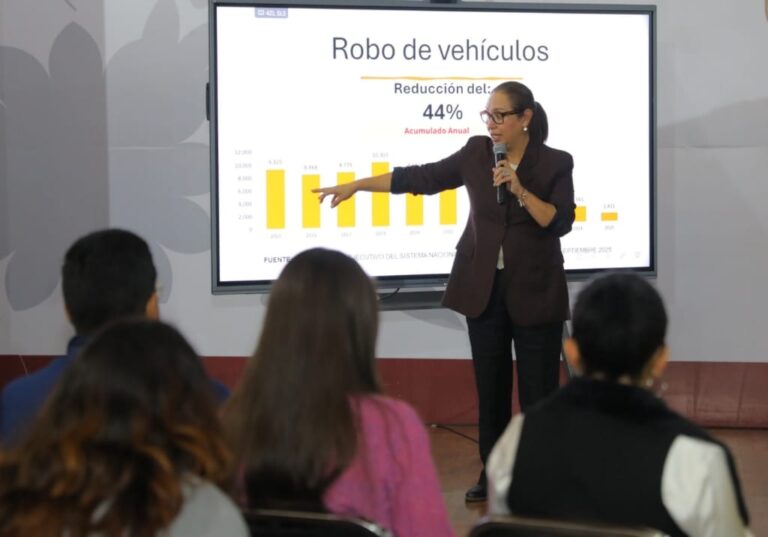 Estamos cambiando la historia de Ecatepec con resultados reales en seguridad: Azucena Cisneros