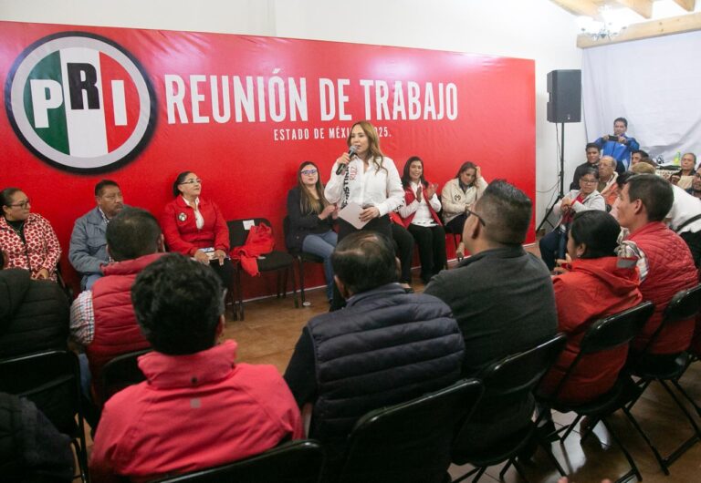 “El PRI no se dobla, vamos a escribir una nueva historia en el país”, afirma Cristina Ruíz Sandoval