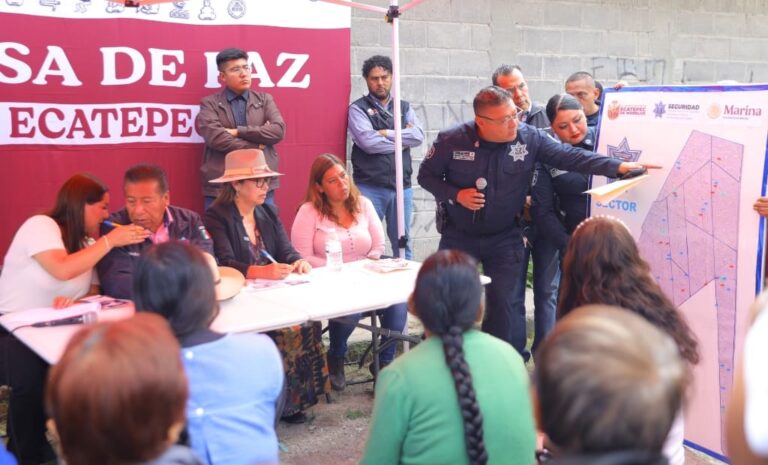 La gente tiene que sentirse segura y trabajamos para ello: Azucena Cisneros