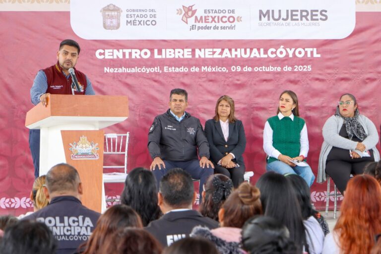 Impulsa Nezahualcóyotl espacios de libertad y apoyo con la apertura del primer Centro LIBRE para mujeres: Adolfo Cerqueda Rebollo