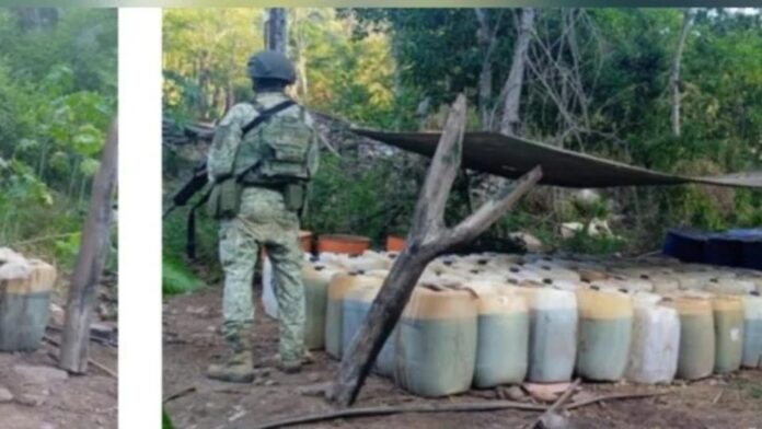Desmantelan en Culiacán almacén de sustancias químicas para la elaboración de drogas