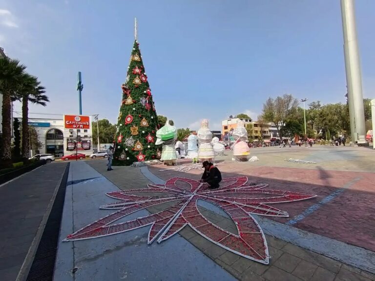 Villa Navideña con pista de hielo gratuita llega a Ecatepec