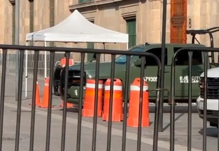 Gabinete de Seguridad se reúne en Palacio Nacional con la presidenta Sheinbaum