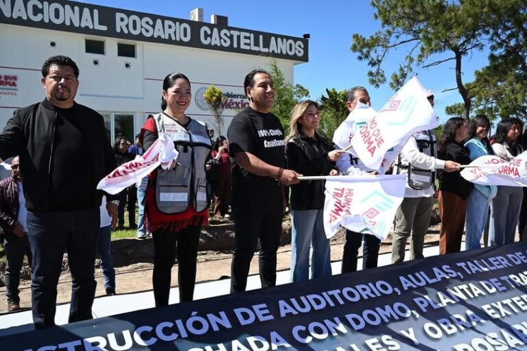 Eduardo Ramírez impulsa obras por más de 75 mdp en la Universidad Rosario Castellanos de Comitán