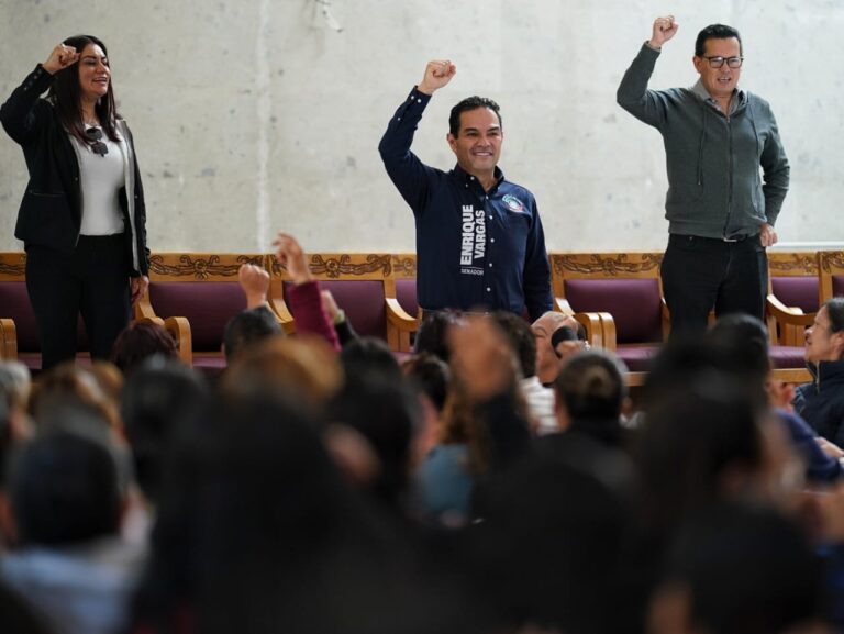 La gente pide continuidad por buenos resultados y cuentas claras: Enrique Vargas