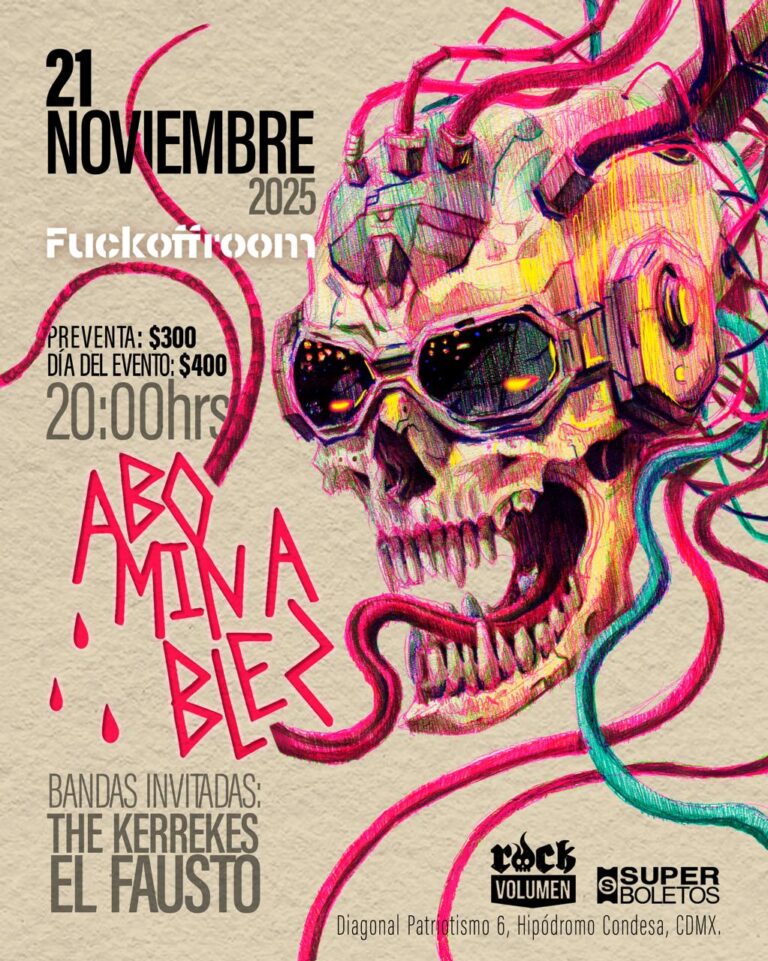 Abominablez celebra 20 años de rock con nuevo sencillo y show especial en la CDMX