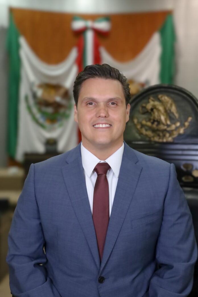 Presidente de la Junta de Gobierno del Congreso Libre y Soberano de Tamaulipas, calificado en el top 5 de legisladores mexicanos