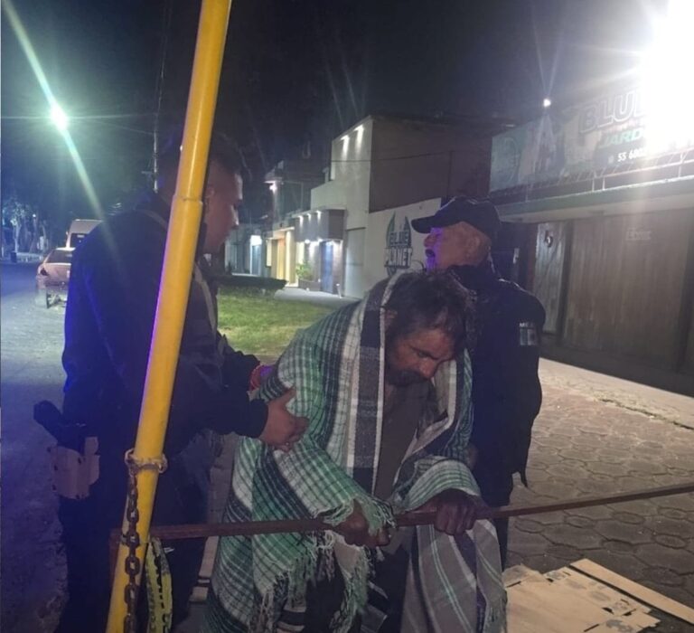 Tlalnepantla refuerza operativos invernales para proteger a personas en situación de riesgo
