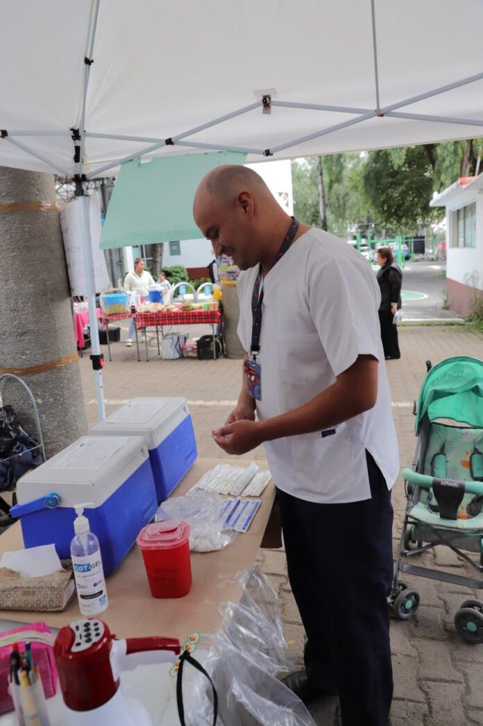 Álvaro Obregón inicia Campaña de Vacunación Invernal 2025-2026