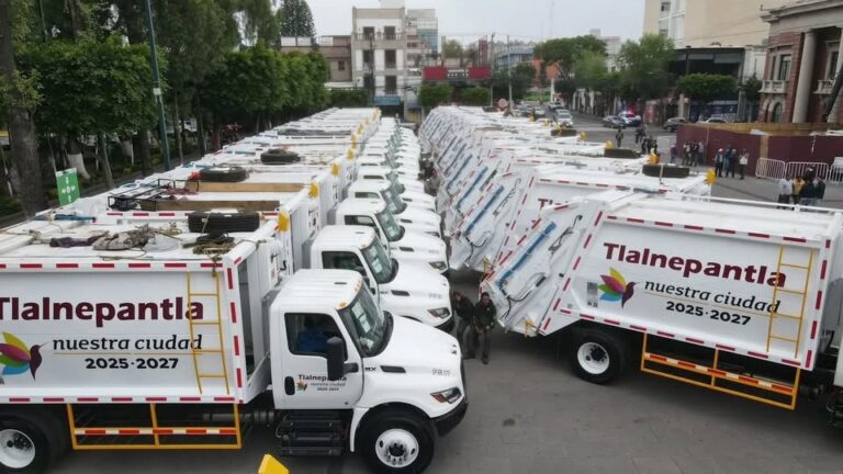 Tlalnepantla fortalece servicios públicos con nuevos camiones de basura, retiro de cascajo y operativos para recuperar calles Tlalnepantla fortalece servicios públicos con nuevos camiones de basura, retiro de cascajo y operativos para recuperar calles