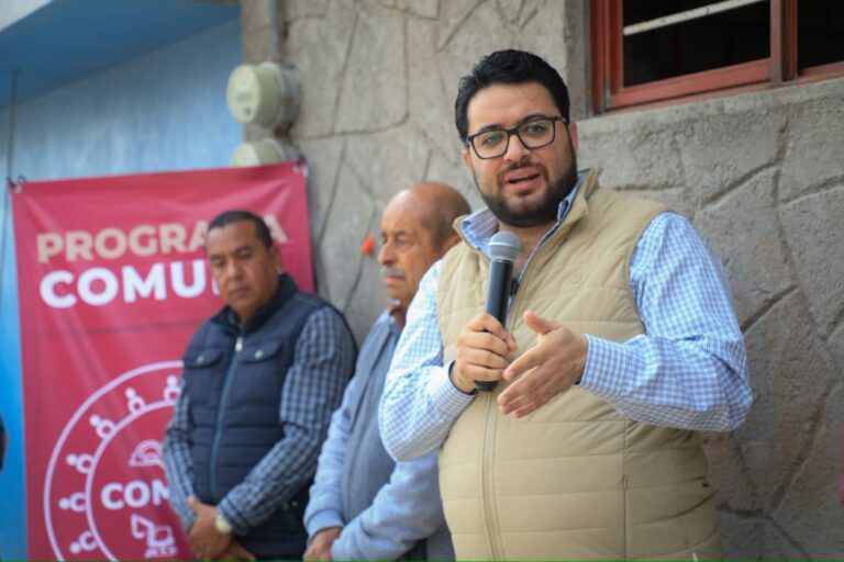 Obras comunitarias en San Francisco Chimalpa con inversión histórica y participación vecinal: Isaac Montoya