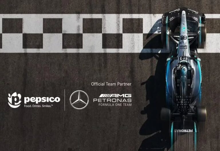 Pepsico anuncia una histórica alianza global con el equipo Mercedes-AMG PETRONAS de Fórmula 1 para el 2026