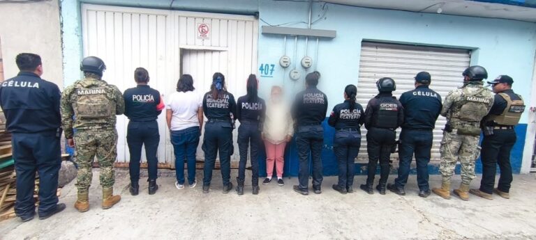 Operativo inmediato frustra extorsión por llamadas cruzadas y rescata a adolescente en Ecatepec