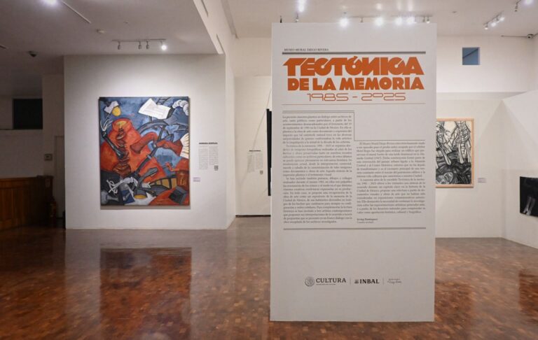 Arte y memoria recuerdan el sismo de 1985 en la exposición “Tectónica de la memoria”