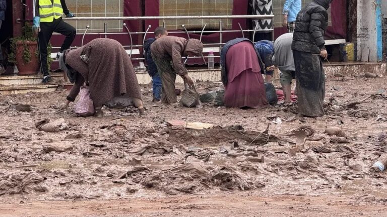 Ascienden a 37 los fallecidos por las lluvias torrenciales en el suroeste de Marruecos