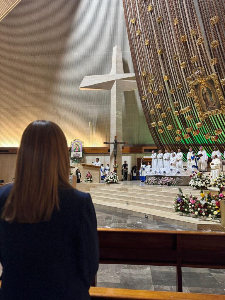 Celebra Clara Luz Flores mensaje guadalupano de unidad y esperanza