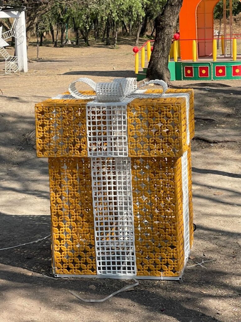 La magia de la Navidad transforma el Parque de las Esculturas en un escenario festivo para las familias de Cuautitlán Izcalli