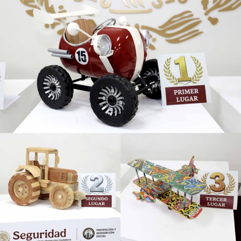 Internos de CEFERESOS participan en concurso nacional del Juguete Mexicano