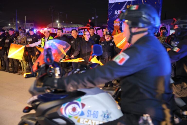 Con mil 400 elementos, Ecatepec blinda compras de Reyes y anuncia 2026 como Año de la Paz