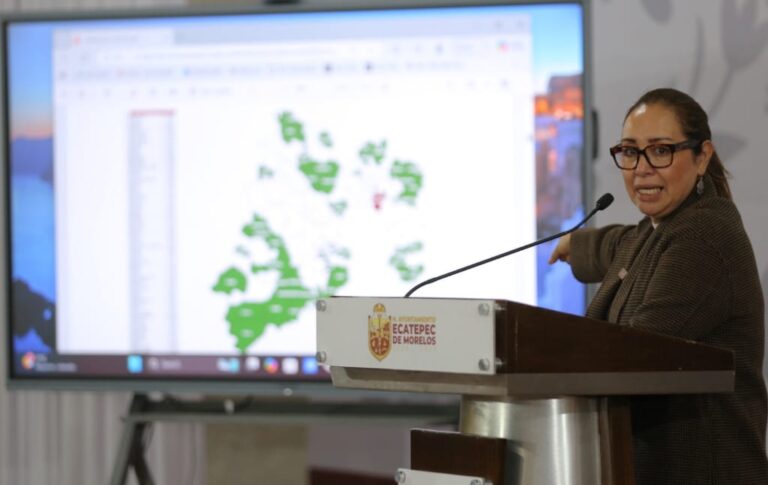 Ecatepec lidera reducción de delitos de alto impacto en la zona oriente: Azucena Cisneros Coss