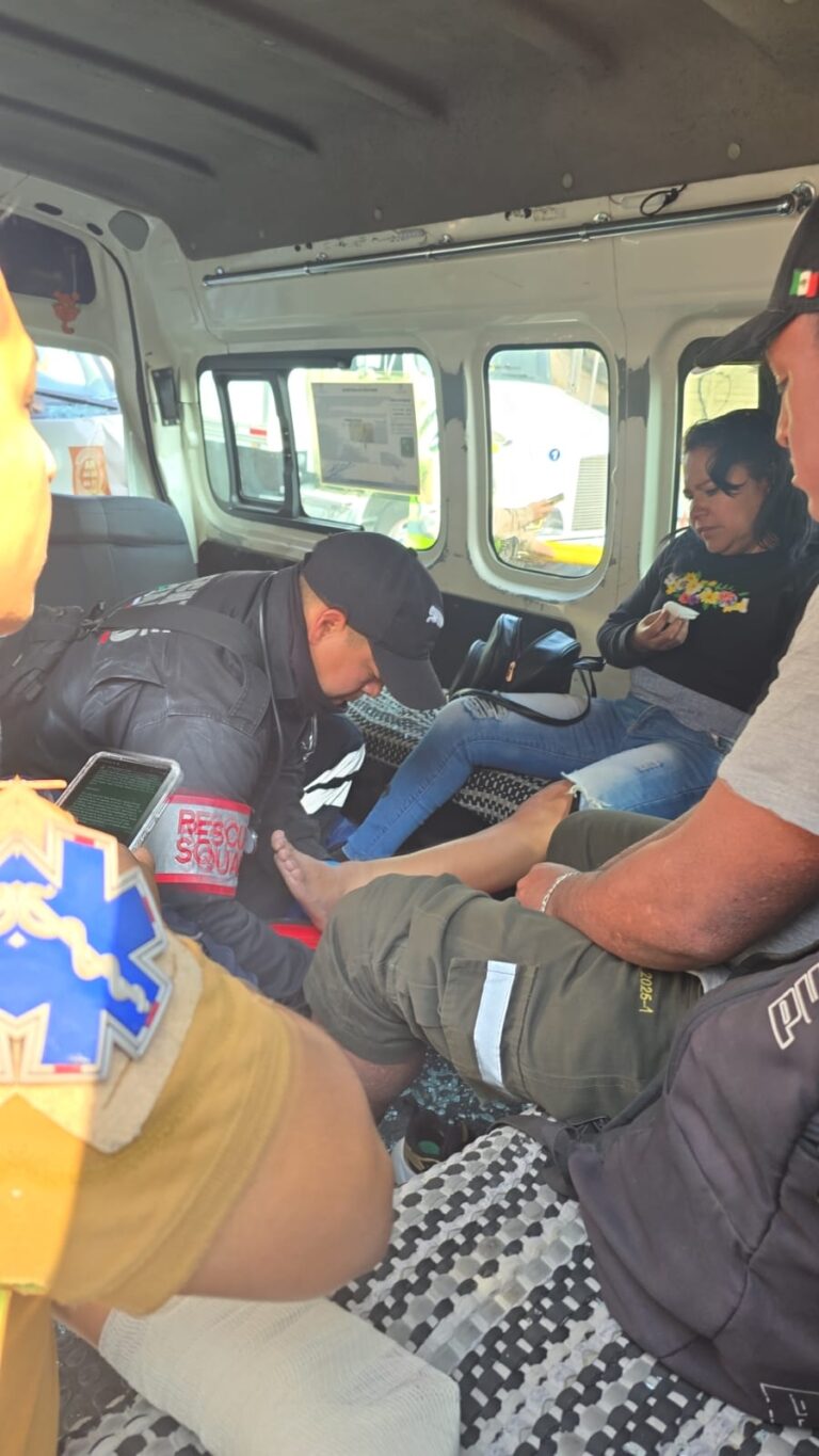 Choque múltiple en la México–Pachuca deja 11 lesionados en Ecatepec