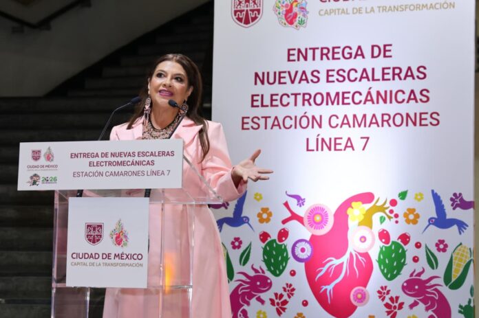 CDMX pone en marcha 20 escaleras nuevas en el Metro y refuerza la accesibilidad para millones de usuarios