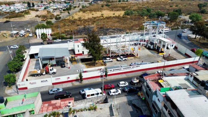 Rehabilitan plantas de bombeo en Nezahualcóyotl para prevenir inundaciones y asegurar abasto de agua a más de 600 mil habitantes